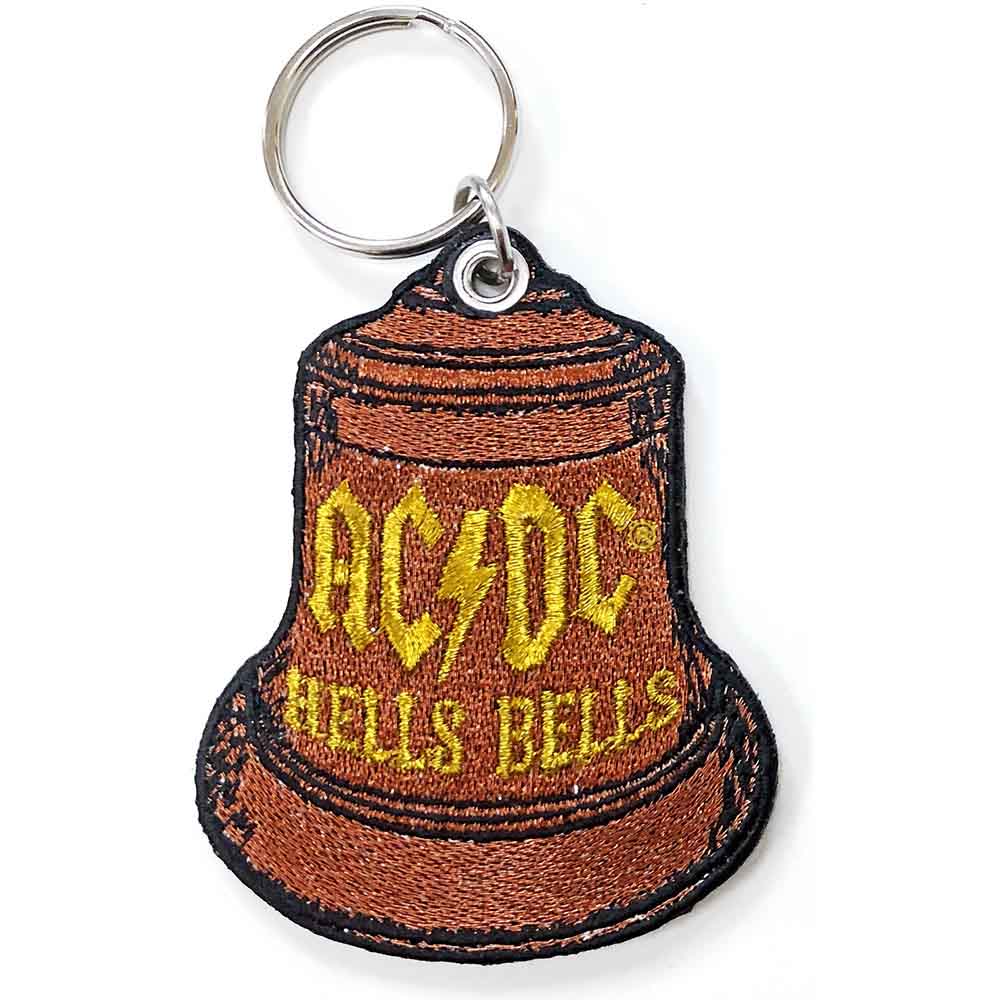 AC/DC - Keychain: Hells Bells (Double Sided Patch) - keyrings image 1