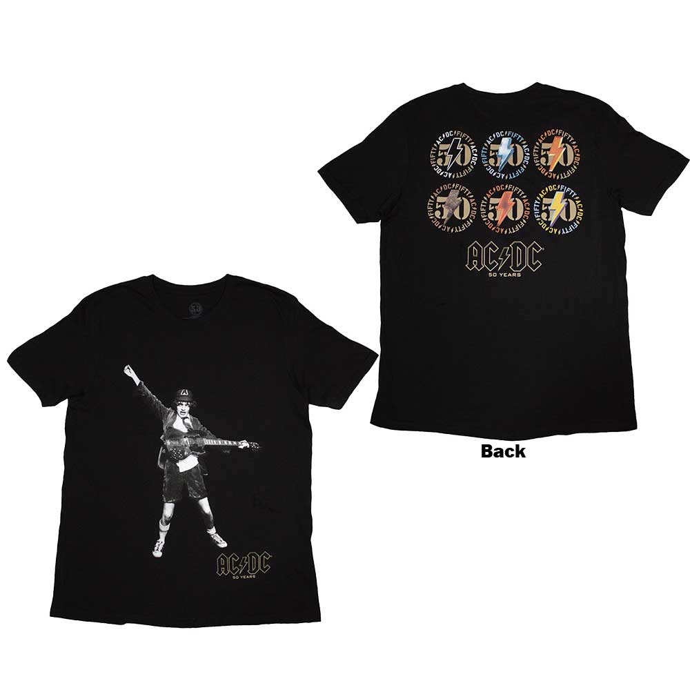 AC/DC - tshirt - Unisex - Short Sleeves - Emblems - Medium