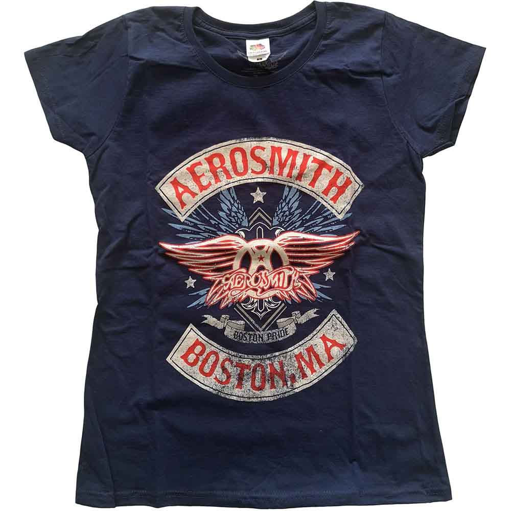 Aerosmith - tshirt - Ladies - Short Sleeves - Boston Pride - Medium image 1