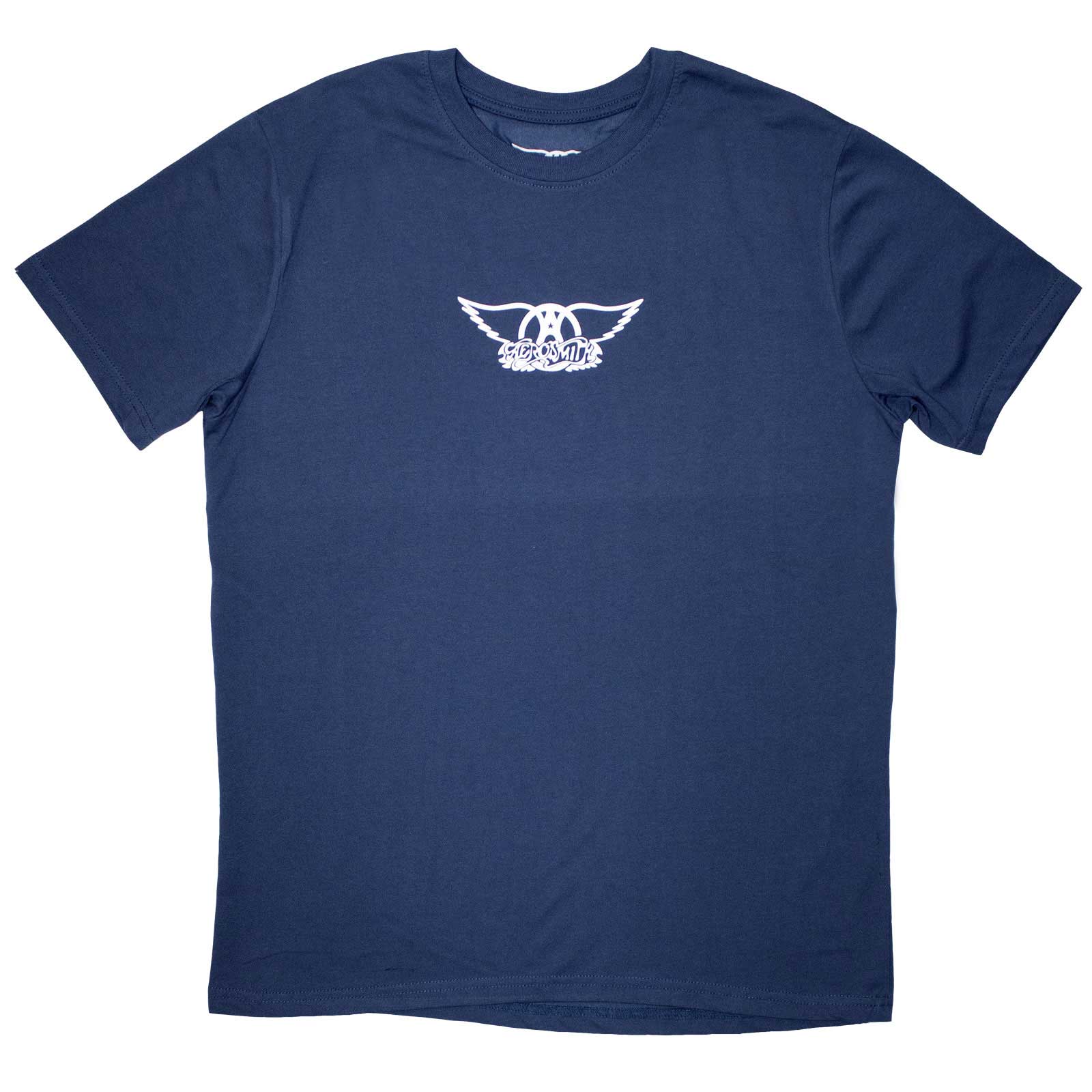Aerosmith - tshirt - Unisex - Short Sleeves - Mini Wings Log - X-Large image 1