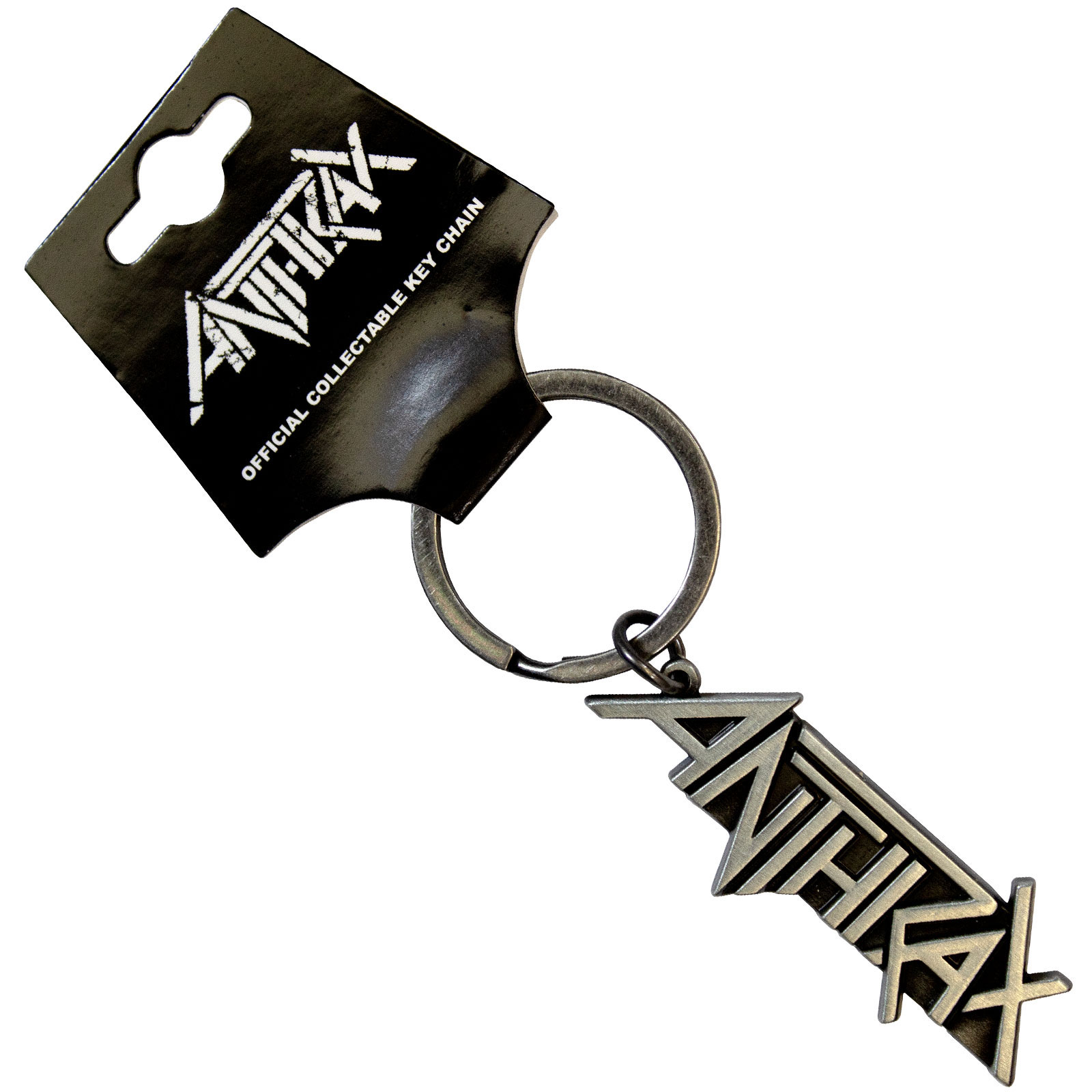 Anthrax - Keychain: - keyrings - Logo - One Size image 1