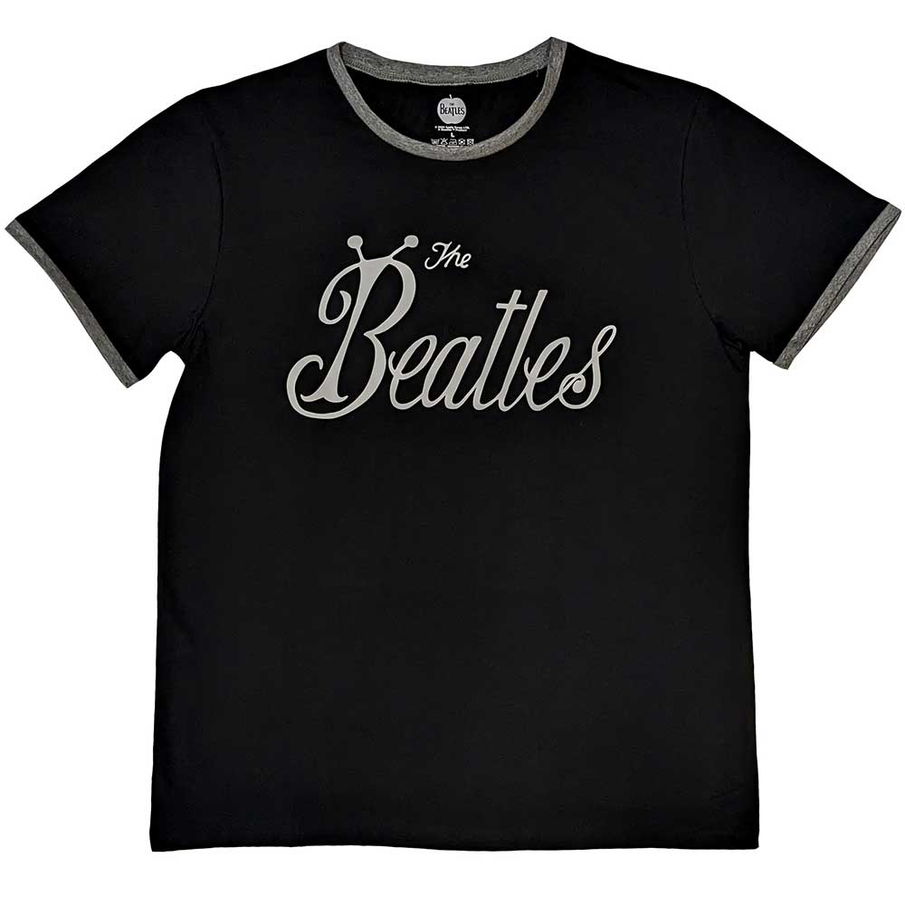 Beatles - tshirt - Unisex - Short Sleeves - Bug Logo - Medium