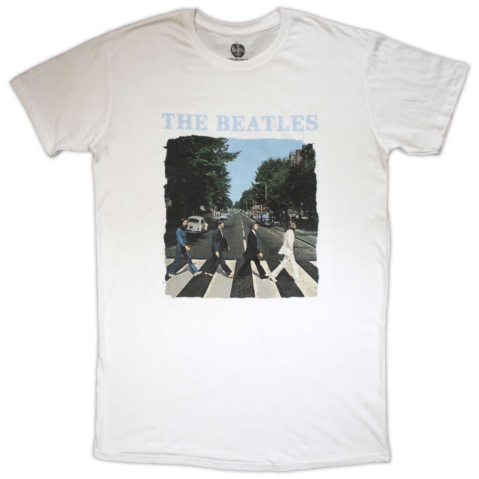 Beatles - tshirt - Ladies - Short Sleeves - Abbey Road & Logo - Small image 1