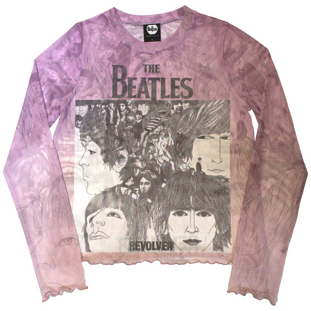 Beatles - tshirt - Ladies - Long Sleeves - Revolver - Small