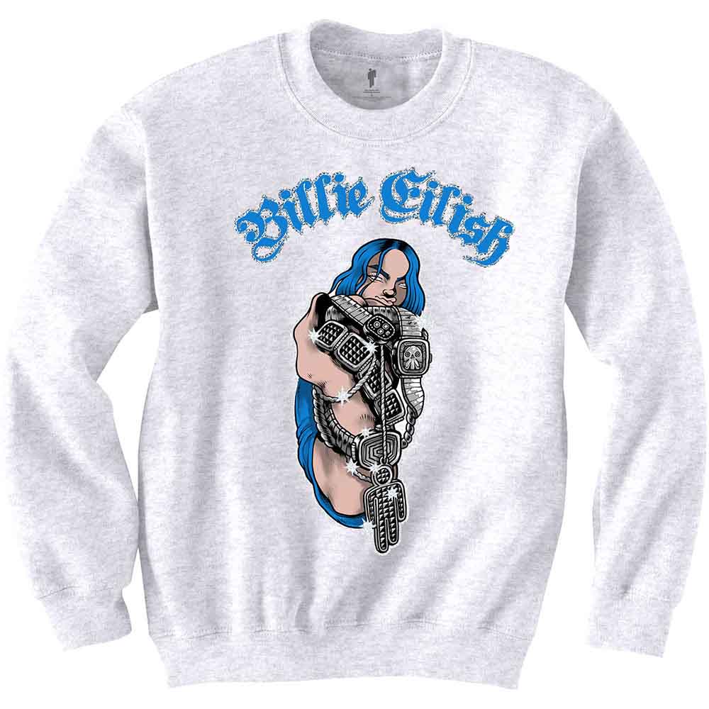 Billie Eilish - sweatshirts - Unisex - Long Sleeves - Medium