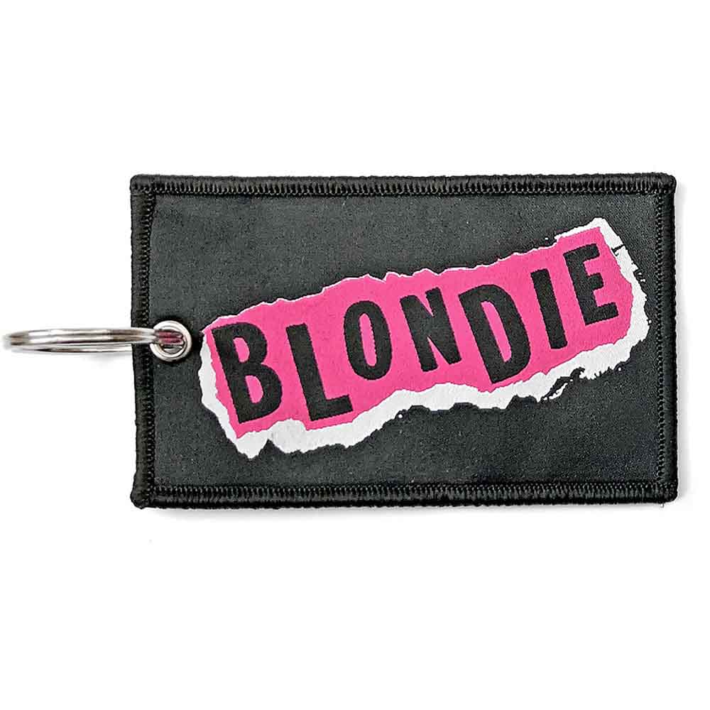 Blondie - Keychain: Punk Logo (Double Sided Patch) - keyrings image 1