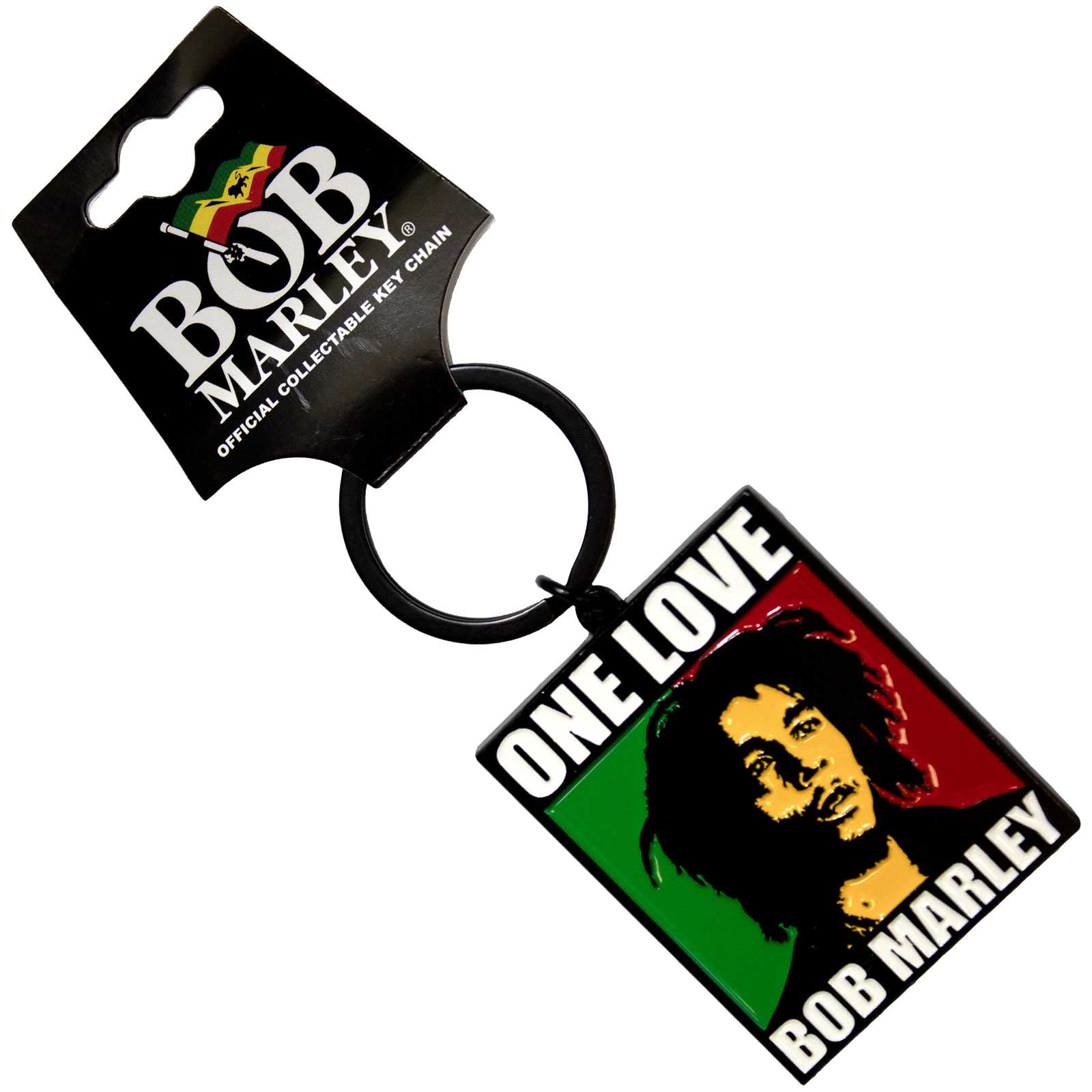 Bob Marley - Keychain: - keyrings - One Love - One Size image 1