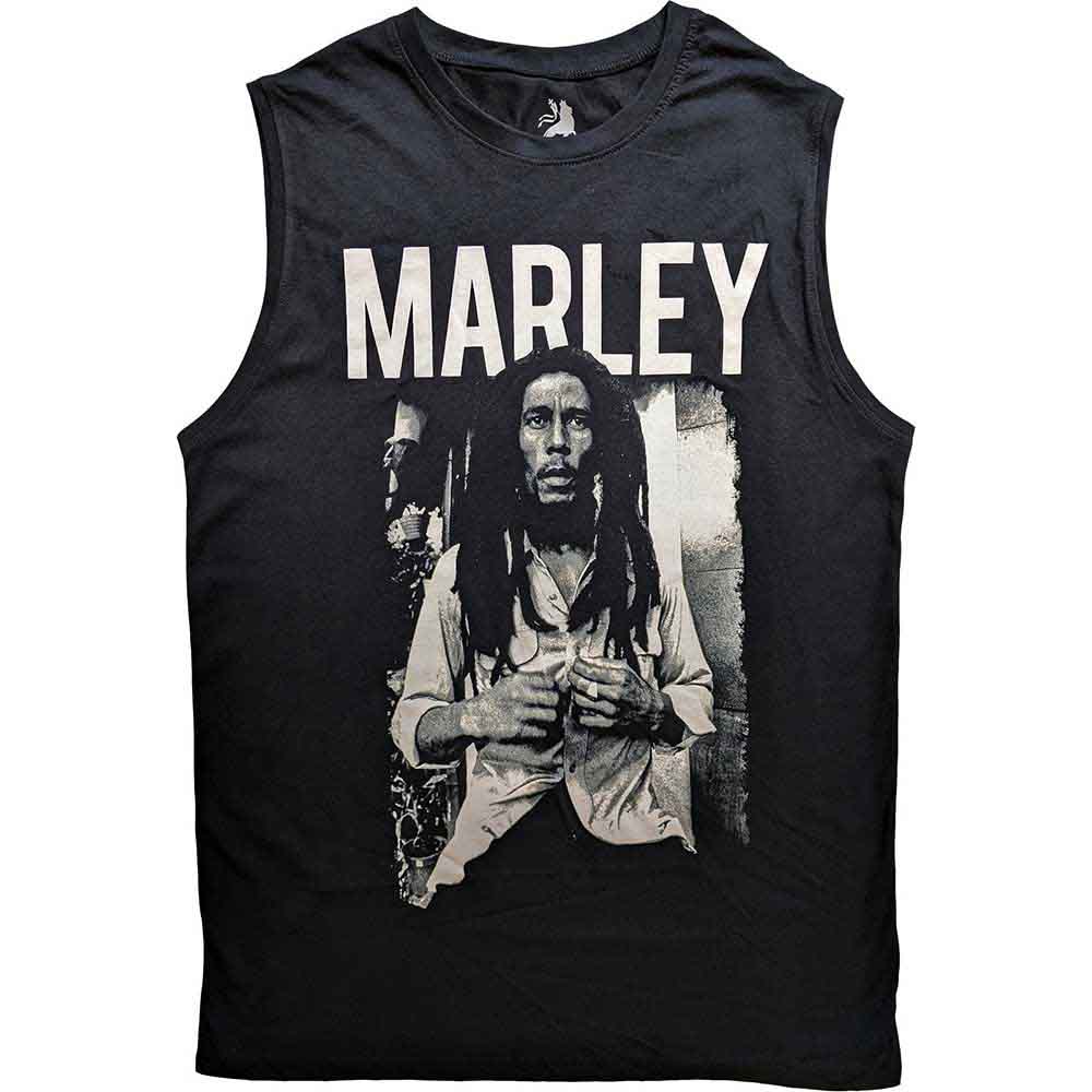 Bob Marley - tshirt - Unisex - Sleeveless - Medium image 1