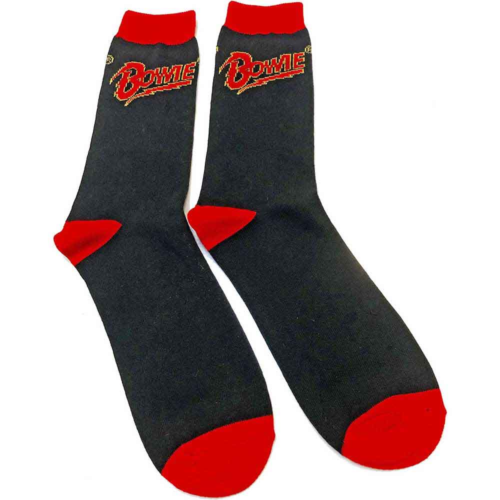 David Bowie - Socks & Hosiery - Unisex - Logo - UK Size 7 - 11 image 1