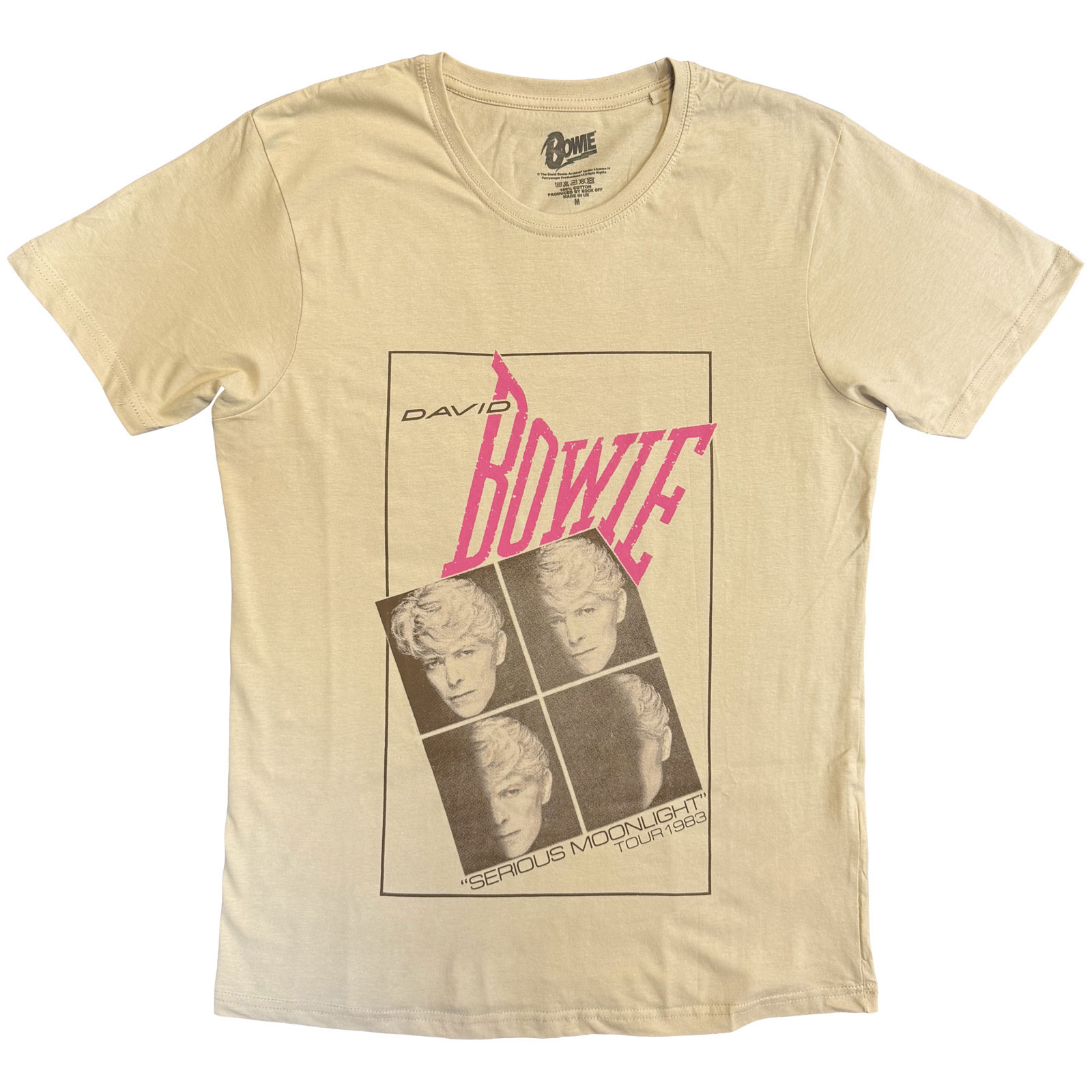 David Bowie - tshirt - Unisex - Short Sleeves - X-Large image 1
