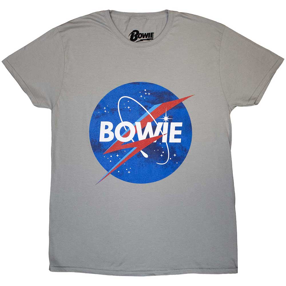 David Bowie - tshirt - Unisex - Short Sleeves - Starman Logo - X-Large