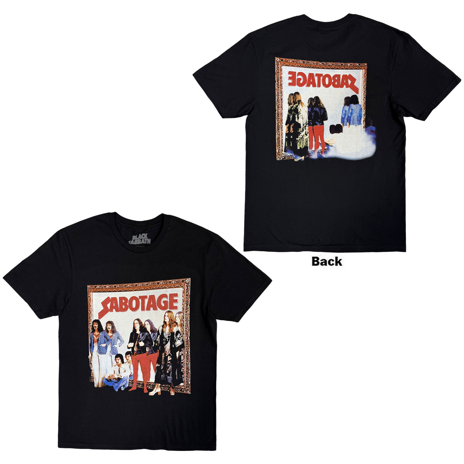 Black Sabbath - tshirt - Unisex - Short Sleeves - X-Large image 1