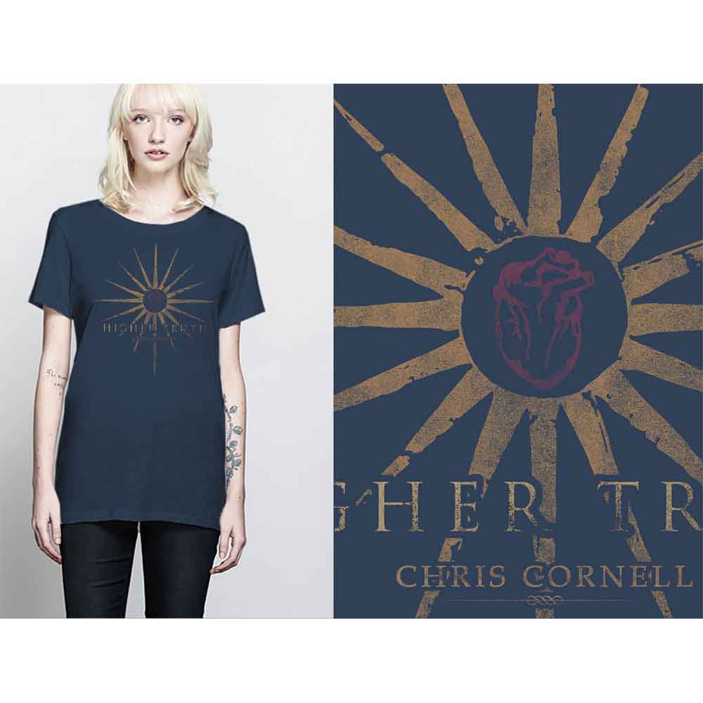 Chris Cornell - tshirt - Ladies - Short Sleeves - Small image 1