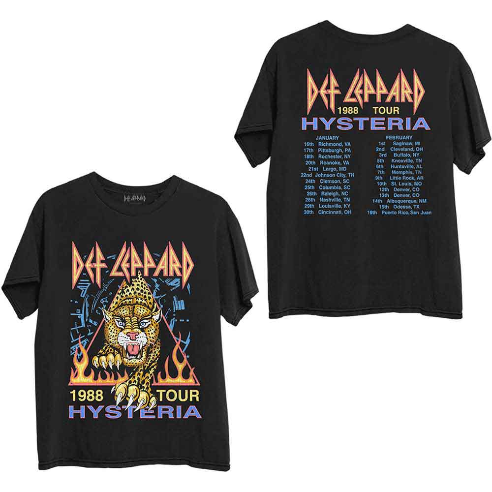 Def Leppard - tshirt - Unisex - Short Sleeves - Small image 1