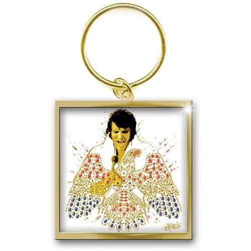 Elvis Presley - Keychain: American Eagle (Photo-print) - keyrings image 1