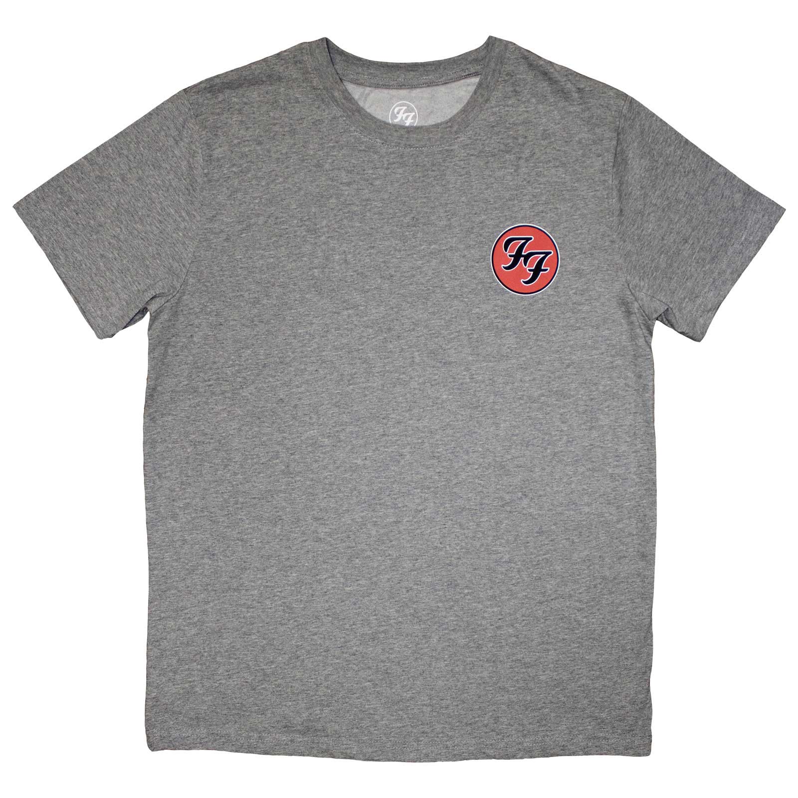 Foo Fighters - tshirt - Unisex - Short Sleeves - Mini FF Logo - Small image 1
