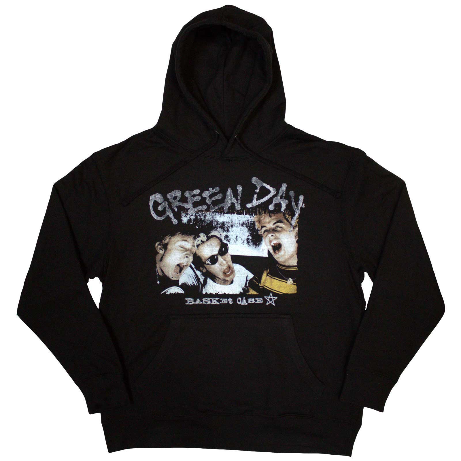 Green Day - hoodies - Unisex - Long Sleeves - Basket Case St - X-Large