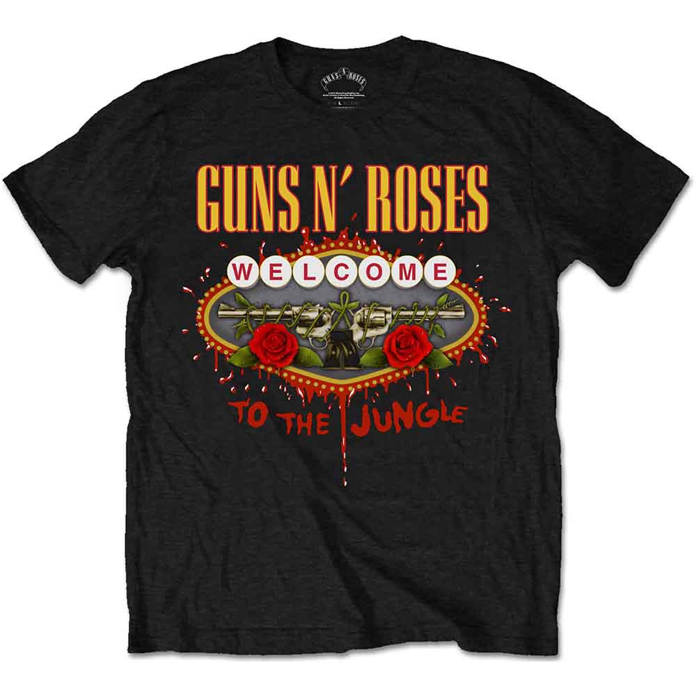 Guns N' Roses - tshirt - Unisex - Short Sleeves - XX-Large