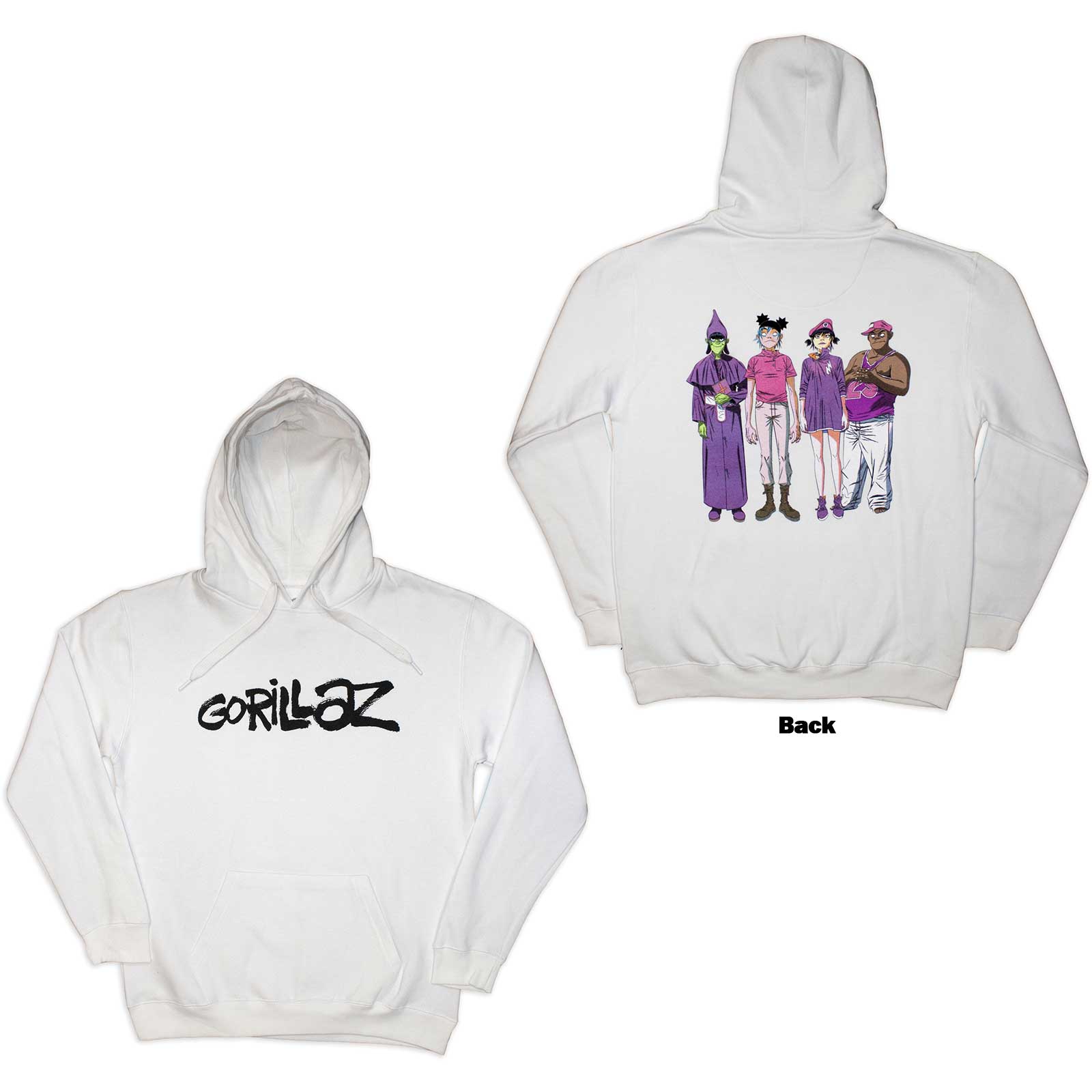 Gorillaz - hoodies - Unisex - Long Sleeves - Cracker Island - X-Large image 1