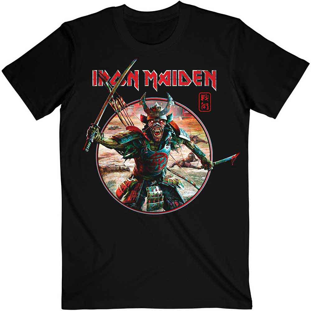 Iron Maiden - tshirt - Unisex - Short Sleeves - Large
