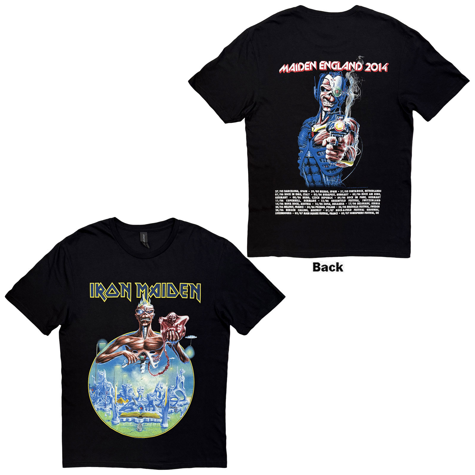 Iron Maiden - tshirt - Unisex - Short Sleeves - Small image 1
