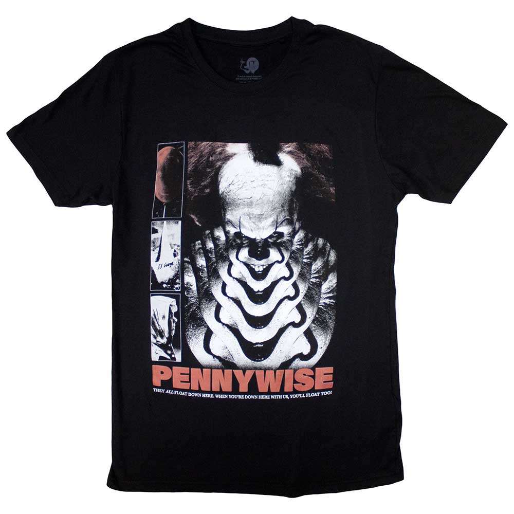 IT - tshirt - Unisex - Short Sleeves - Pennywise You'll Neve - X-Large image 1