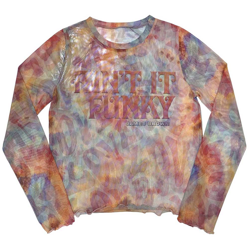 James Brown - tshirt - Ladies - Long Sleeves - Funky - Large