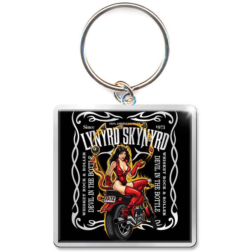 Lynyrd Skynyrd - Keychain: Devil In The Bottle (Photo-print) - keyring image 1