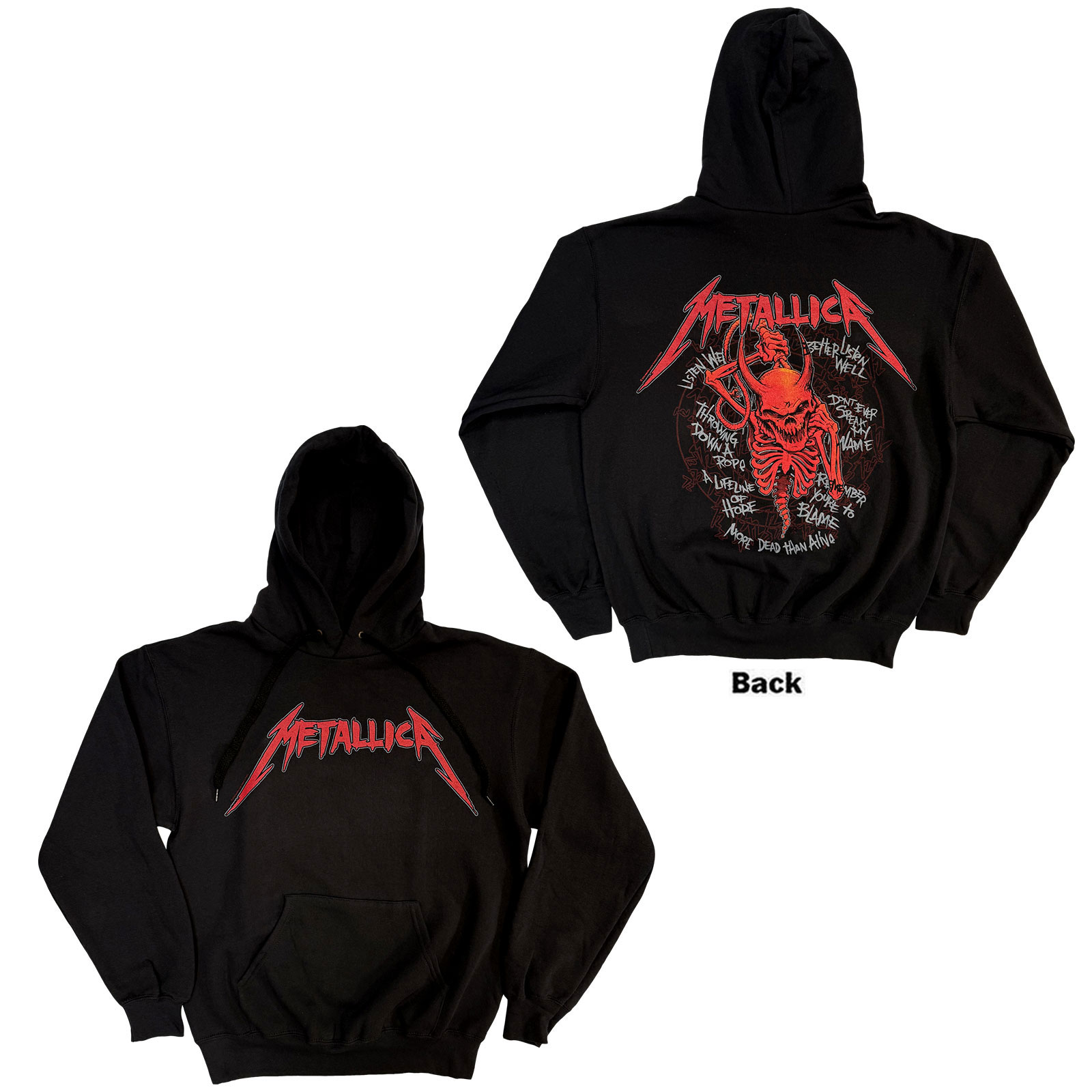 Metallica - hoodies - Unisex - Long Sleeves - Medium image 1