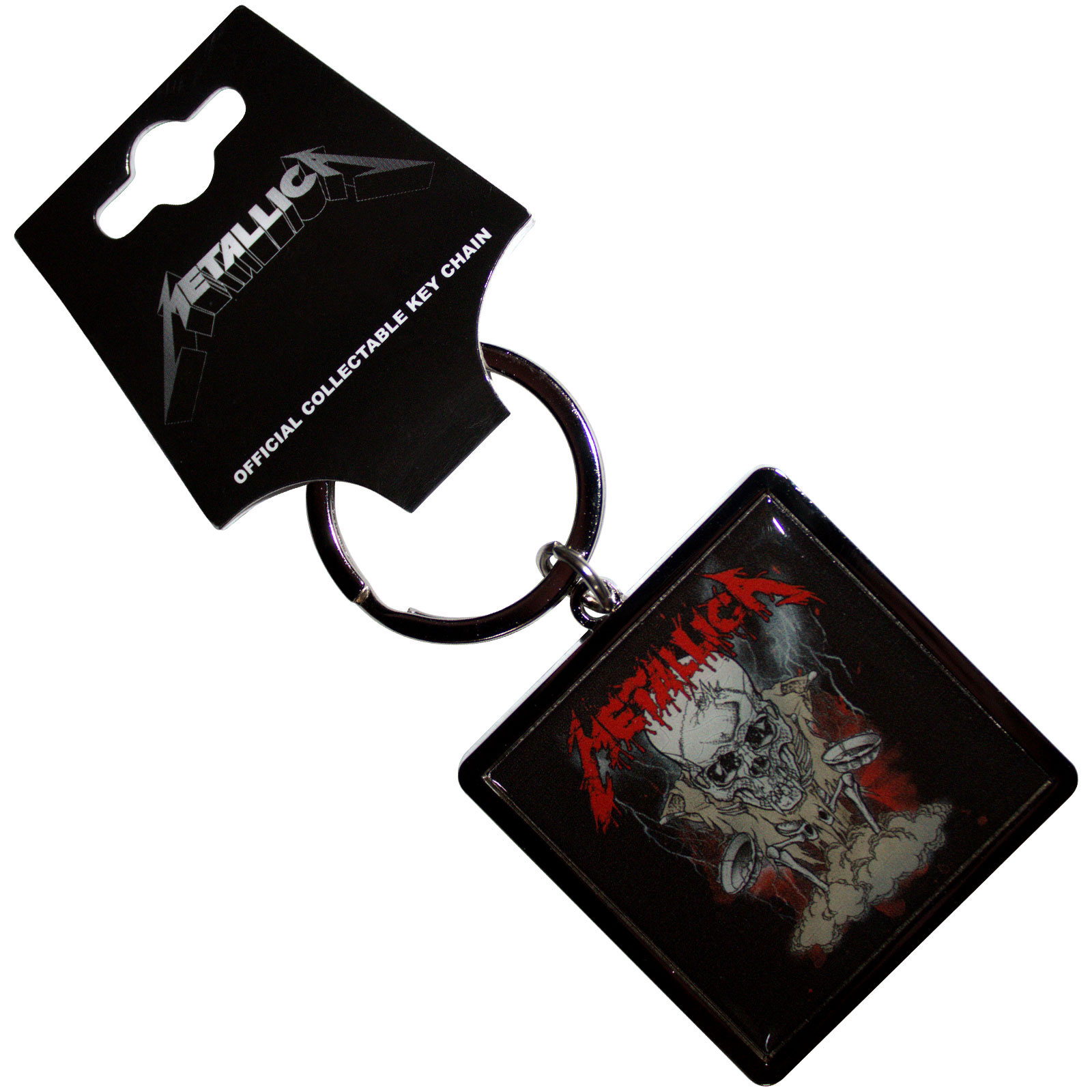 Metallica - Keychain: - keyrings - Skeleton Poster - One Size image 1