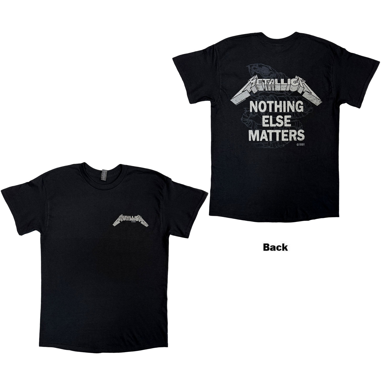Metallica - tshirt - Unisex - Short Sleeves - Small image 1