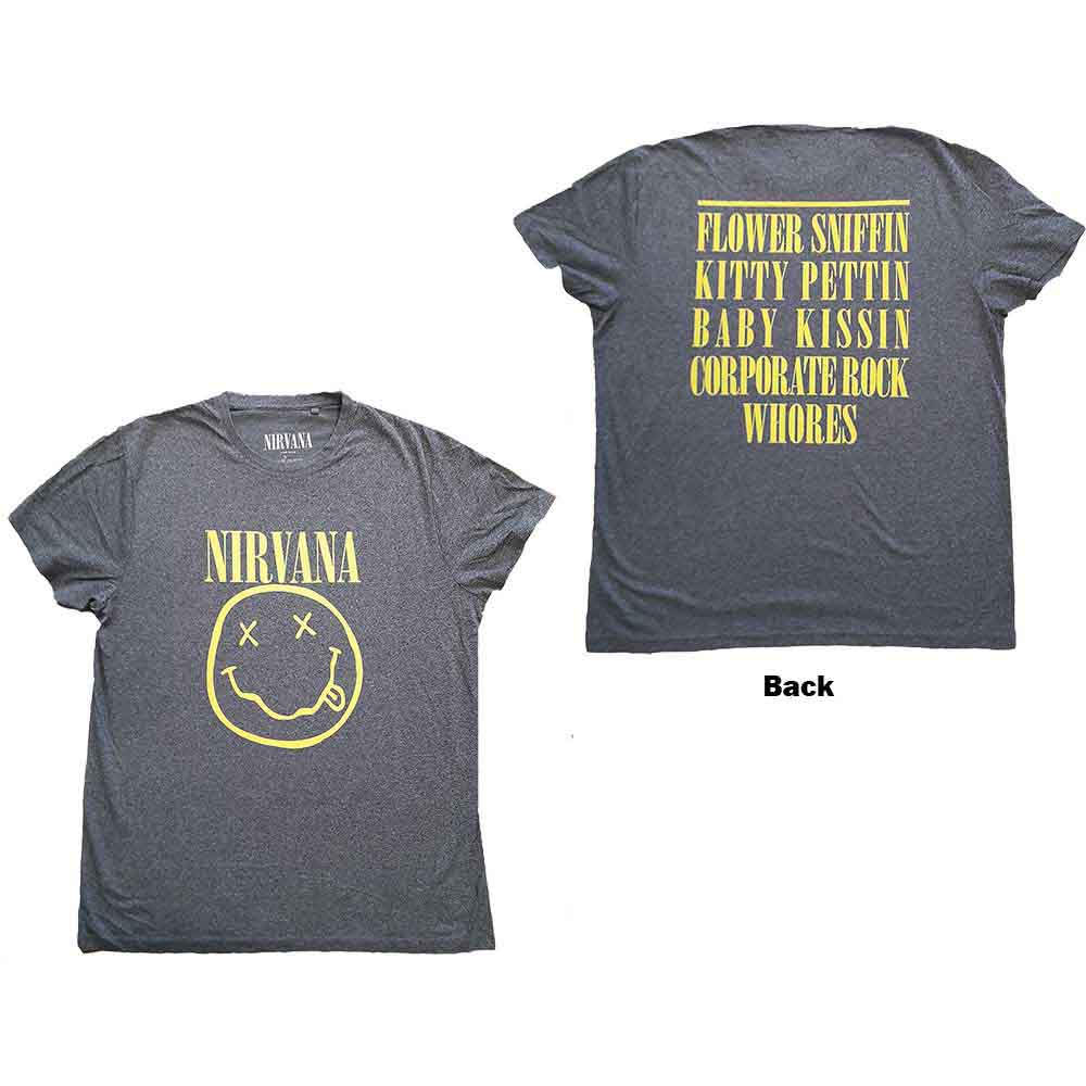 Nirvana - tshirt - Unisex - Short Sleeves - X-Large image 1