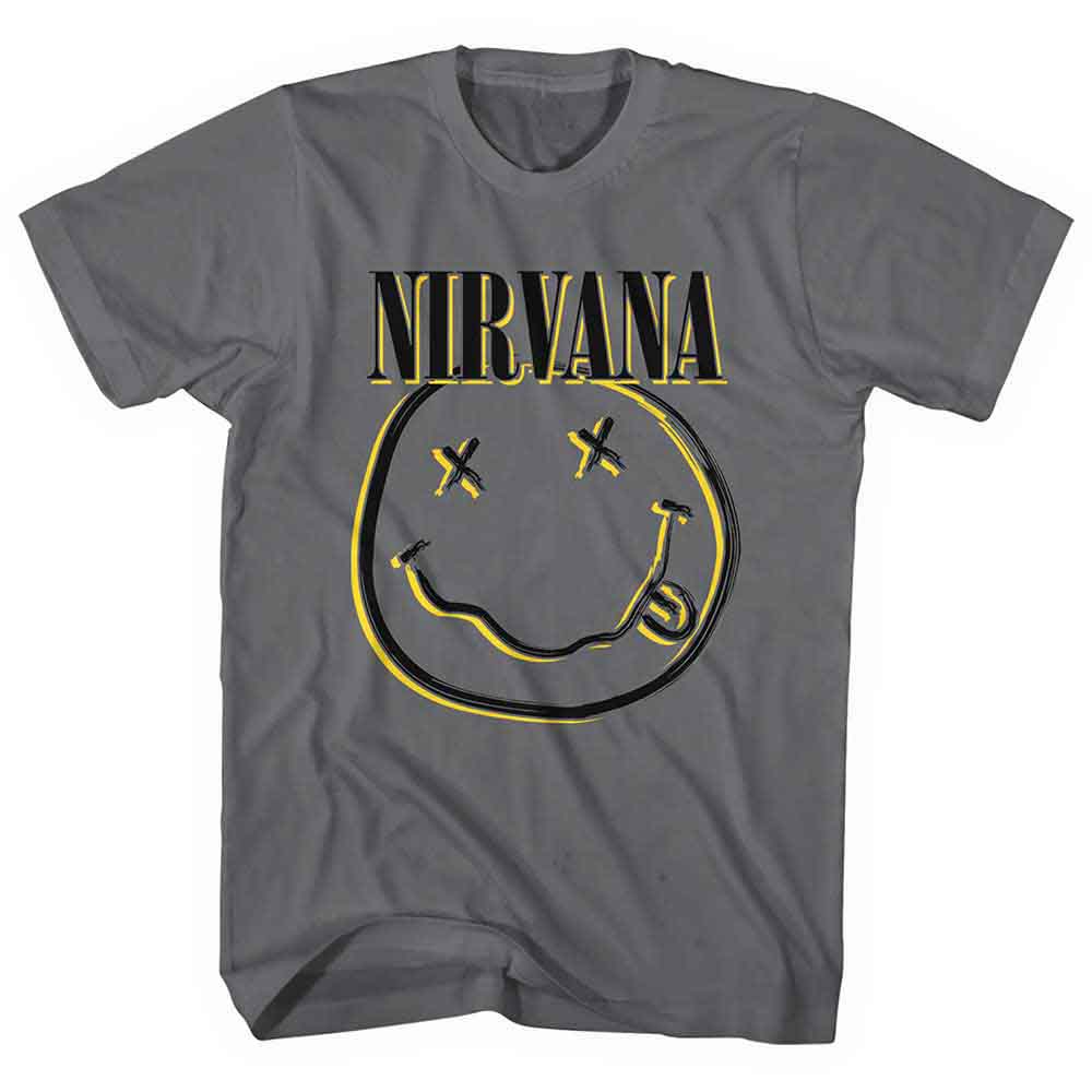 Nirvana - tshirt - Unisex - Short Sleeves - X-Large image 1