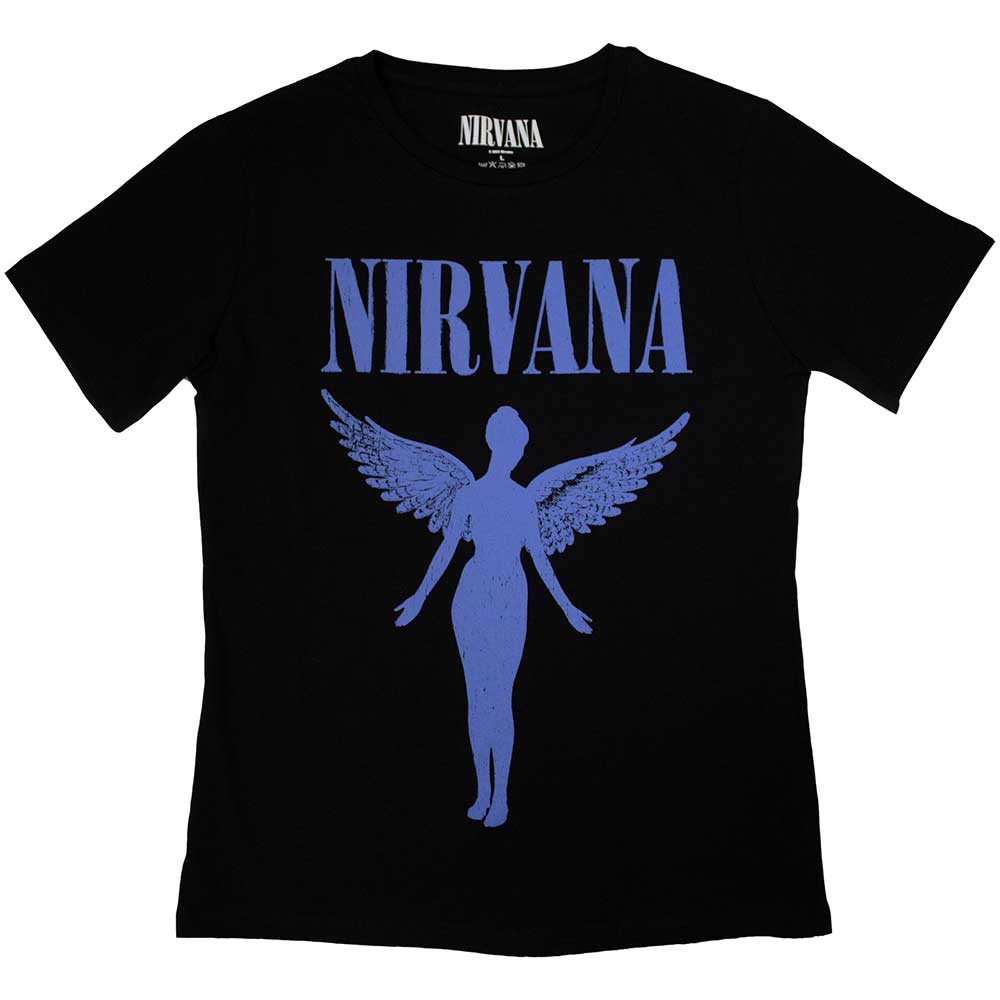 Nirvana - tshirt - Ladies - Short Sleeves - Angelic Blue Mon - X-Large image 1