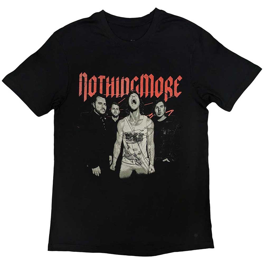 Nothing More - tshirt - Unisex - Short Sleeves - Band Photo - Large