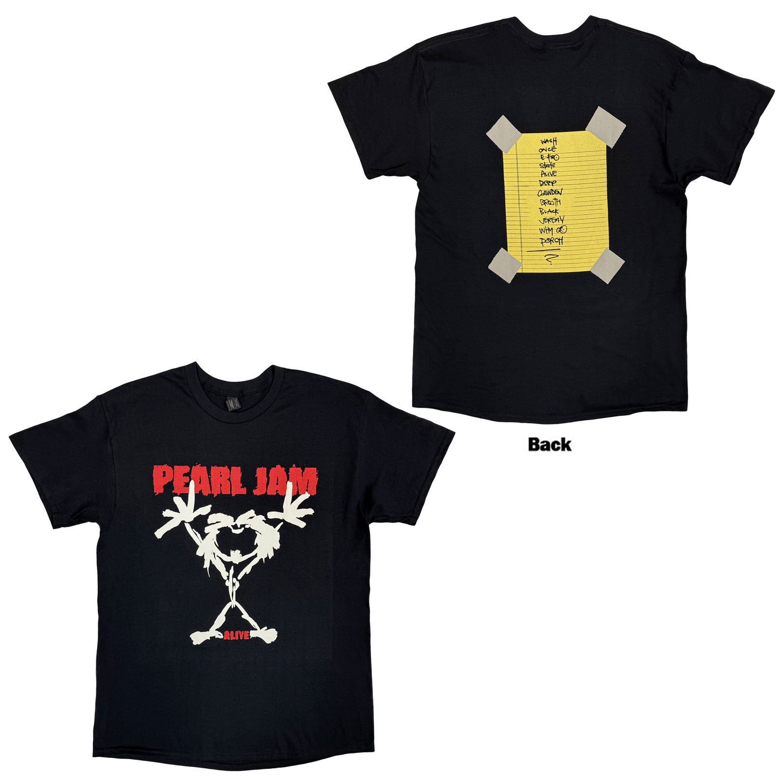 PEARL JAM - STICKMAN - tshirt - Unisex - T Shirt - XX-Large image 1