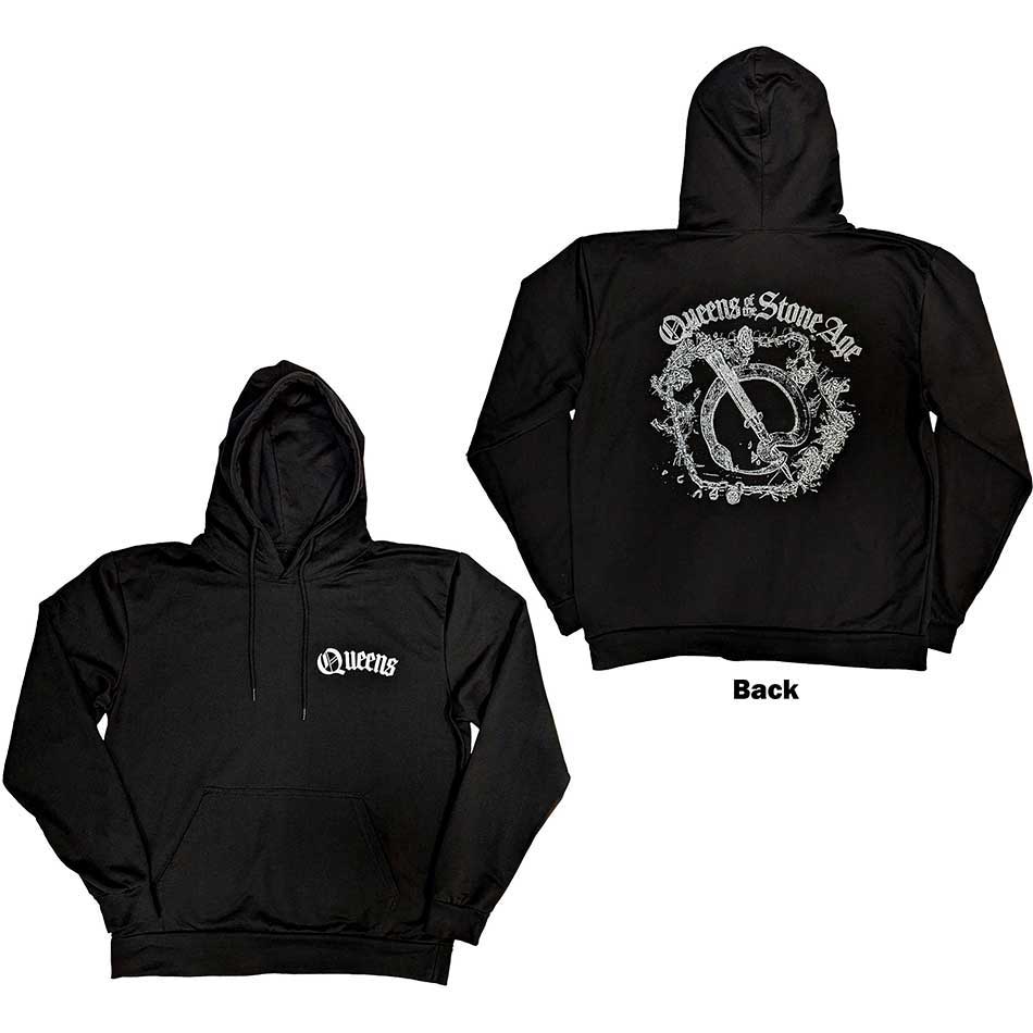 Queens Of The Stone - hoodies - Unisex - Long Sleeves - Flor - X-Large