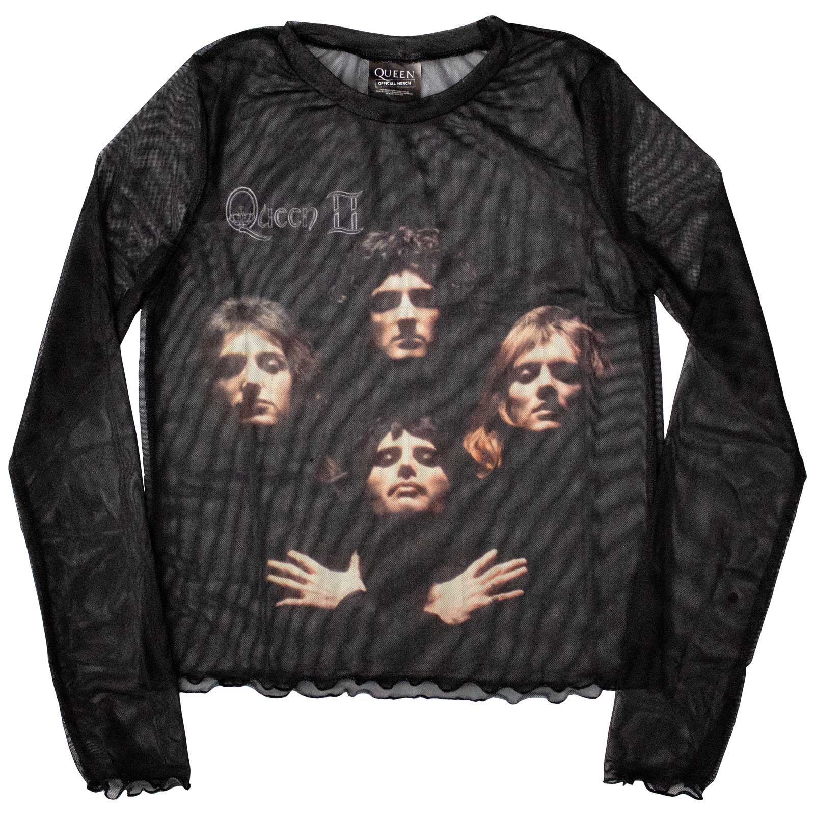 Queen - tshirt - Ladies - Long Sleeves - Bo Rhap Classic - Large