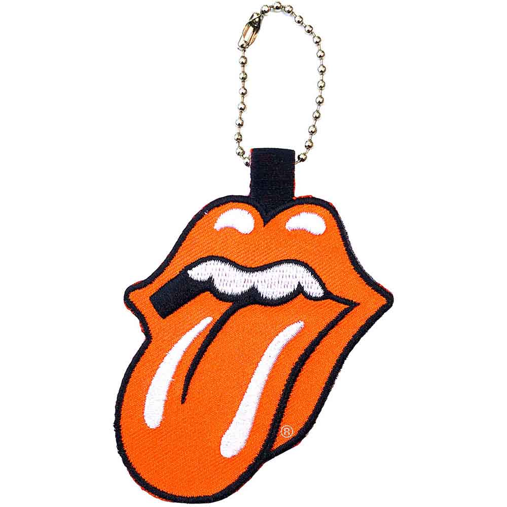 Rolling Stones - Keychain: Classic Tongue (Patch) - keyrings image 1