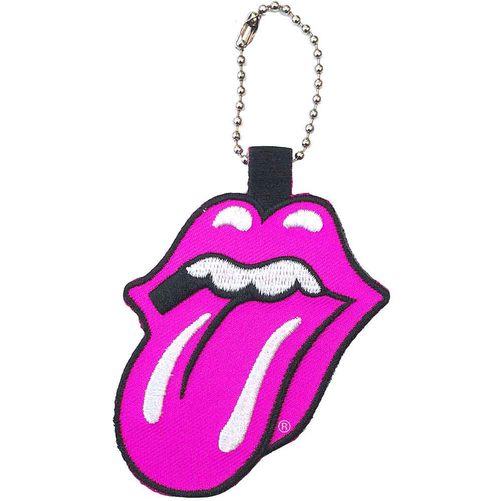 Rolling Stones - Keychain: Classic Tongue (Patch) - keyrings image 1