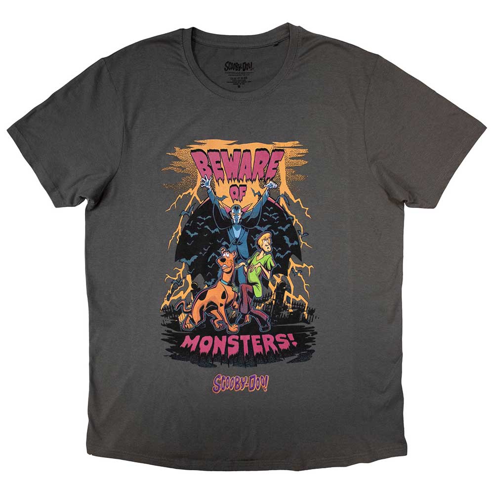 Scooby Doo - tshirt - Unisex - Short Sleeves - Beware Of Mon - X-Large image 1