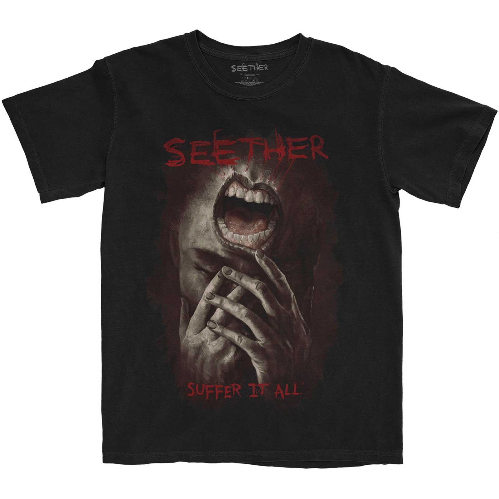 Seether - tshirt - Unisex - Short Sleeves - Suffer It All - X-Large image 1