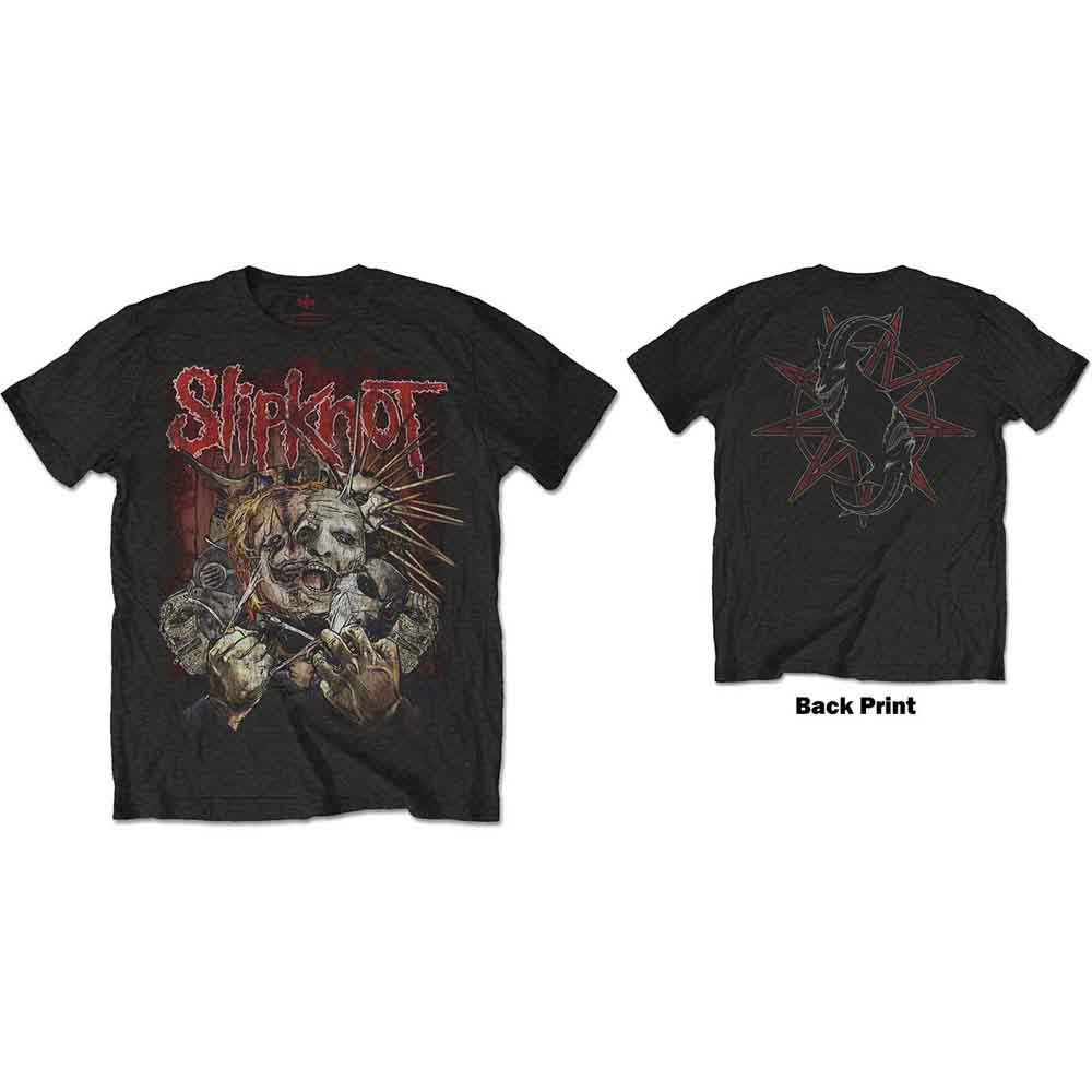 Slipknot - tshirt - Unisex - Short Sleeves - X-Large - F500z