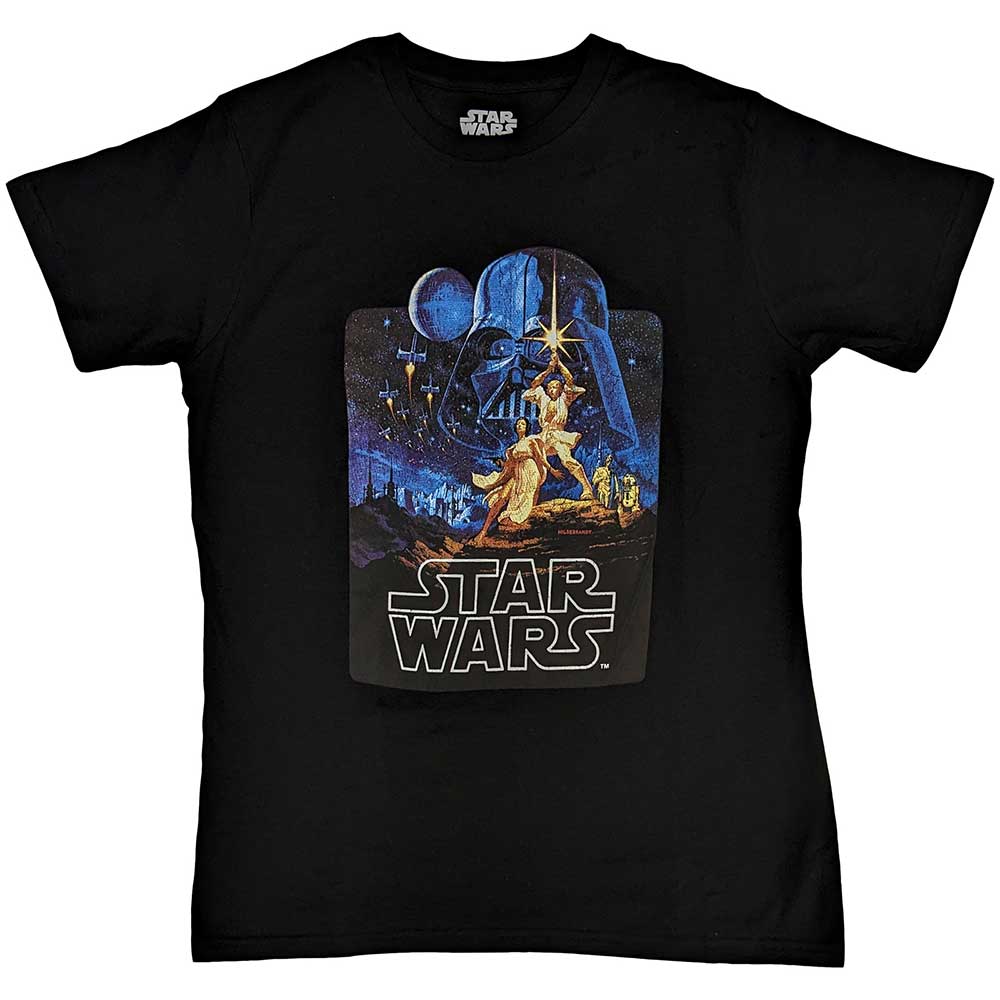 Star Wars - tshirt - Unisex - Short Sleeves - A New Hope Po - XX-Large