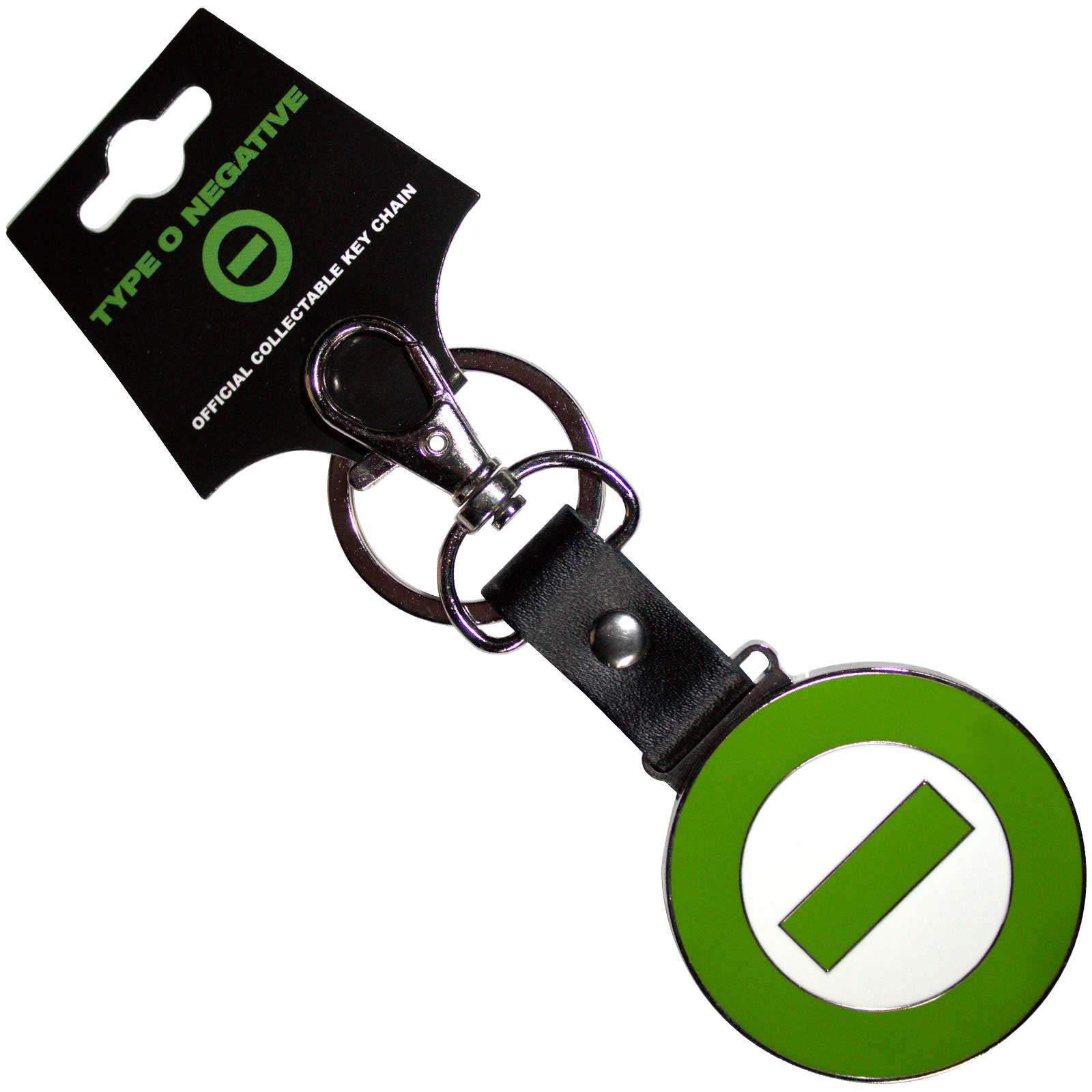 Type O Negative - Keychain: - keyrings - Negative Emblem - One Size image 1