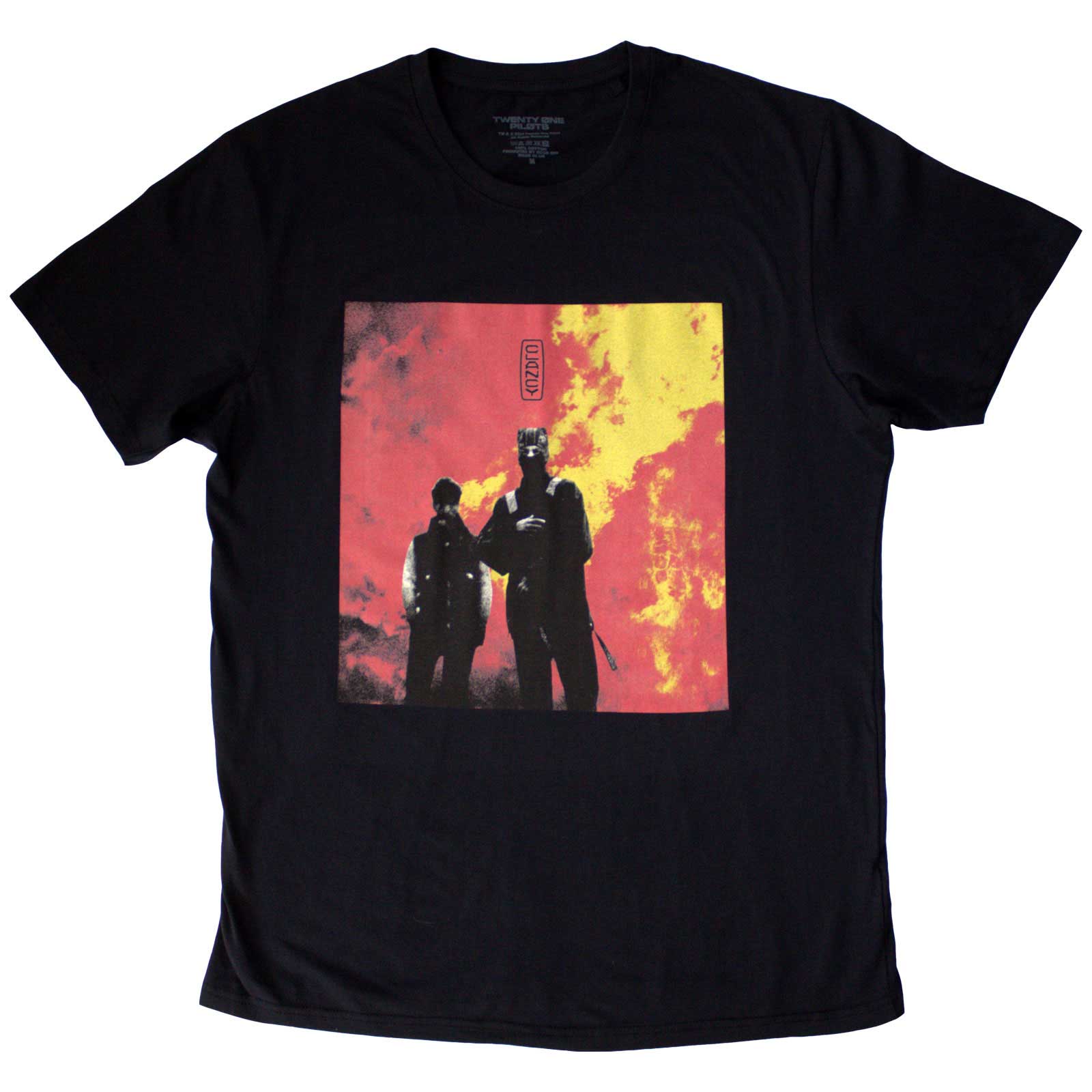 Twenty One Pilots - tshirt - Unisex - Short Sleeves - Cover  - X-Large