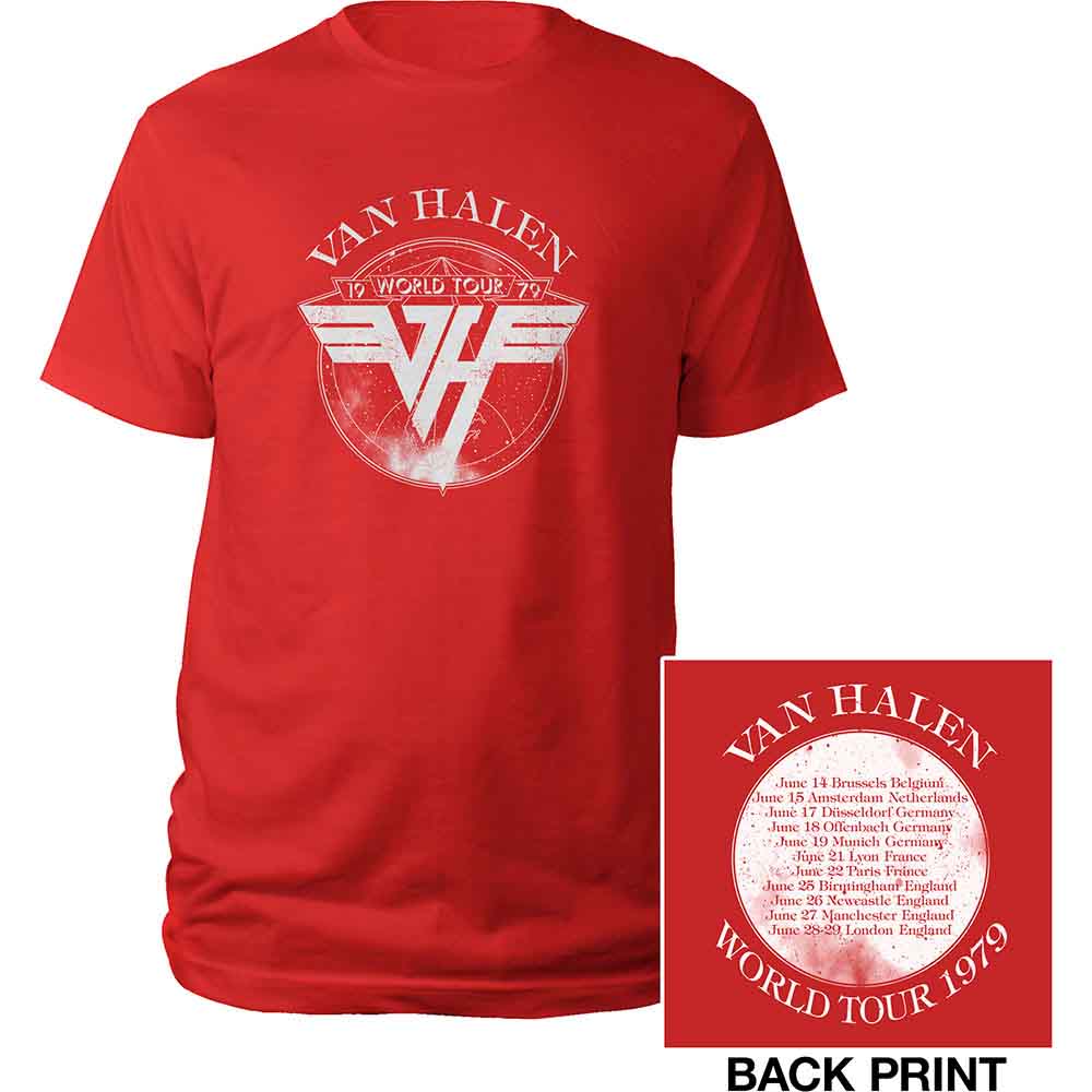 VAN HALEN - tshirt - Unisex - Short Sleeves - PHM - X-Large image 1