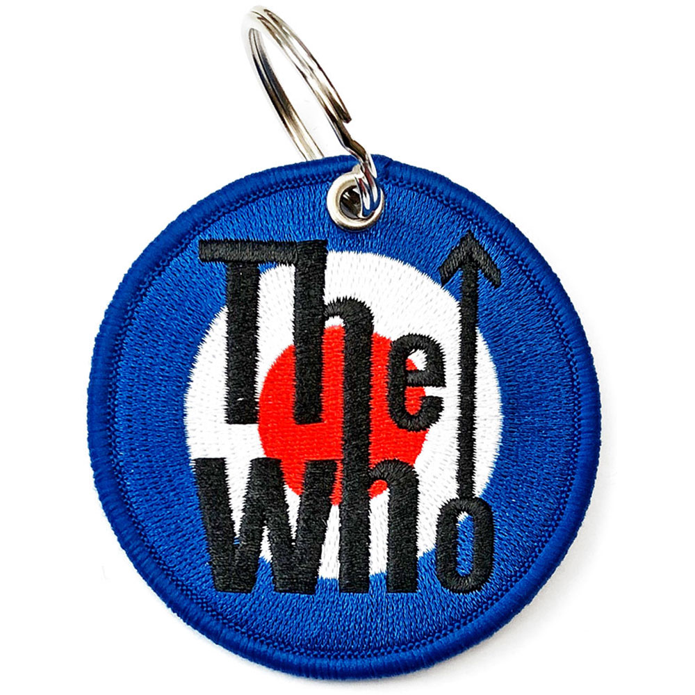 Who - Keychain: Target Logo (Double Sided Patch) - keyrings image 1
