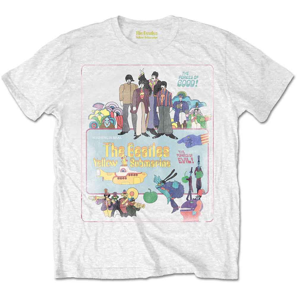 Beatles - tshirt - Unisex - Short Sleeves - Yellow Submarine - X-Large image 1