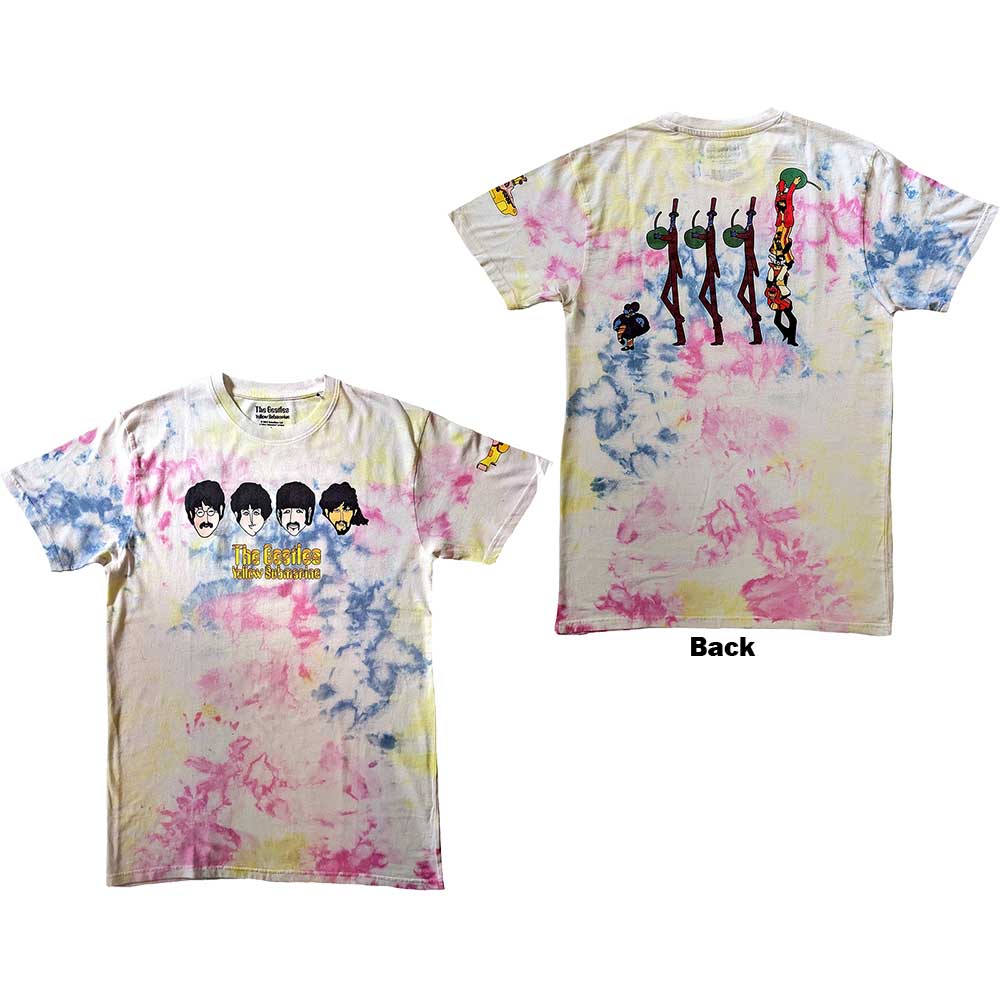 Beatles - tshirt - Unisex - Short Sleeves - Yellow Submarine  - Medium image 1